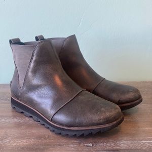 Sorel Women's Harlow Chelsea Boot in Brown Size 7